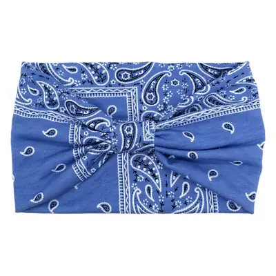 Women's Green Bandana Hair Band Stretch Cotton Wholesale