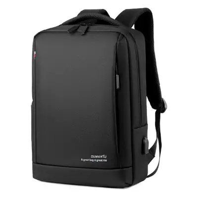 Grey Waterproof Business Men's Large Backpack