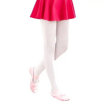 Children's Dance Socks White Thick Leggings Socks