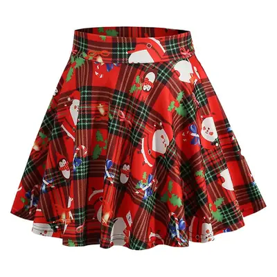 Halloween-themed Black Skirt for Women