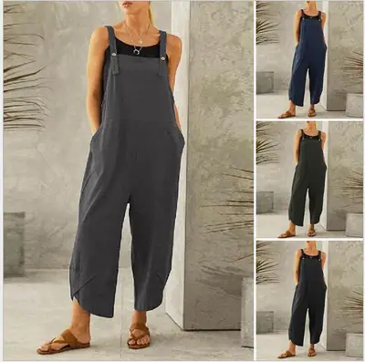 Women's Navy Blue Nine-Piece Casual Pants Set