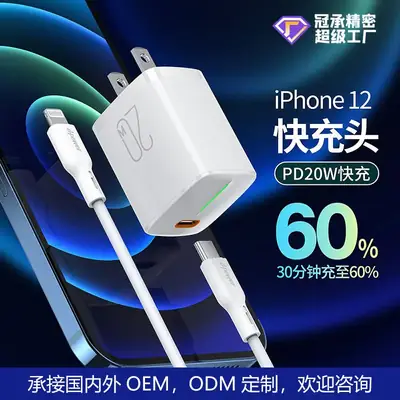 20W Apple iPhone Fast Charging Mini Head