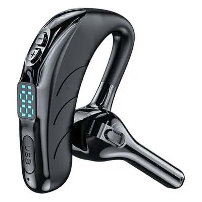 Smart Bluetooth Headset with Power Display & Voice Control