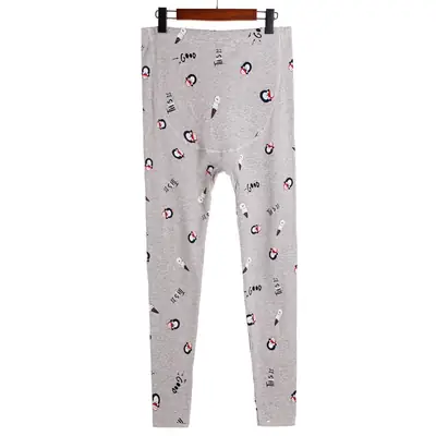 Pregnant Women Cotton Abdominal Pants White