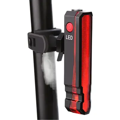 Amazon rechargeable bicycle light Spider taillight night riding accessories LED warning light outdoor laser taillight