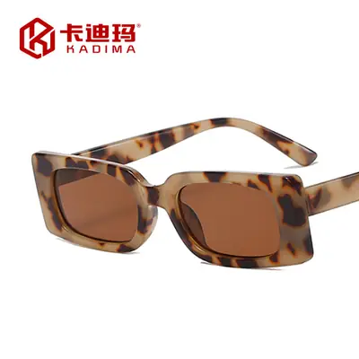 C2 Blue Square Sunglasses for Men Women