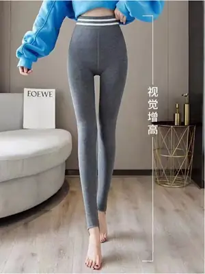 3D Butt Lifting Velvet Leggings Large Women
