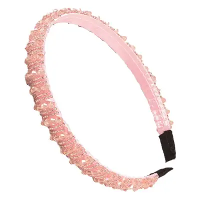 Rhinestone Crossbody Headbands Black Pink Gold Diamond Accessories