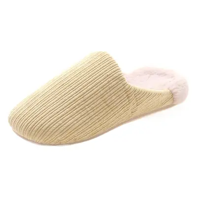 Women Cotton Slippers Mint Green Warm Winter Indoor