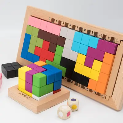 Tetris Building Blocks for Kids Early Education Toys