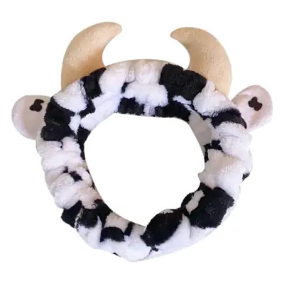 Three-Dimensional Cow Horn Hair Band for Women