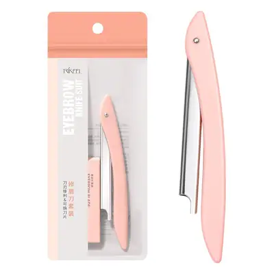 Stainless Steel Eyebrow Razor for Makeup Artists