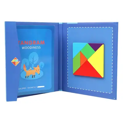 Wooden Magnetic Jigsaw Puzzle for Kids Grade 2