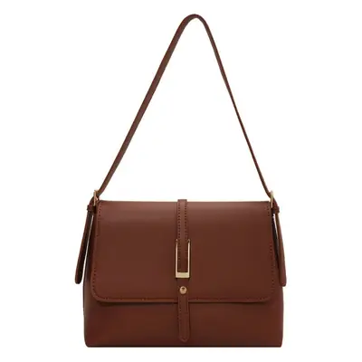 Vintage Brown Leather Crossbody Bag for Women 2021