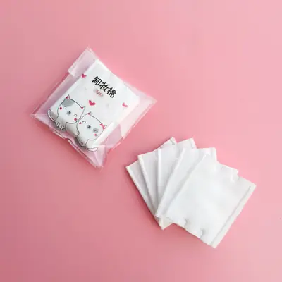 Hello Kitty Double Sided Makeup Remover Cotton 5 Pack