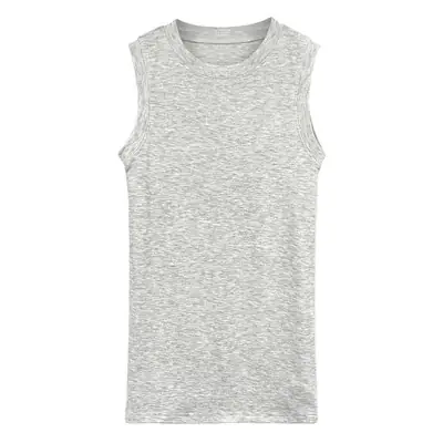 Women's Sleeveless Vest Beige Large