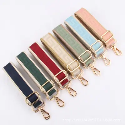 Adjustable Red Crossbody Bag Strap for Men Women All-match