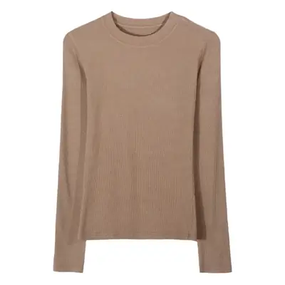 Women's 300g Cotton Long Sleeve Slim Top T-Shirt