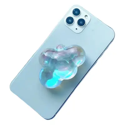 Three-Dimensional Bubble Cloud Airbag Brackets for Mobile Phone