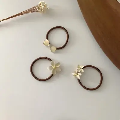 Small Flower Cat's Eye Stone Rope for Women