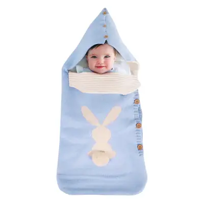 Rabbit Baby Sleeping Bag Plush Anti-Kick Quilt