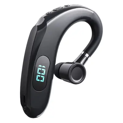 Pink Bluetooth Headset with Digital Display
