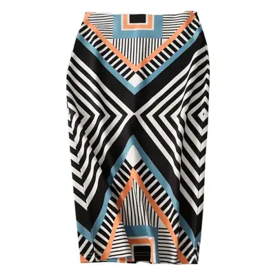 Women's Floral Print Pencil Skirt Spring Summer