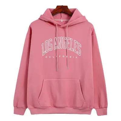 Women's Los Angeles Hoodie Velvet Sweatshirt