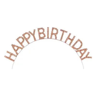 Happy Birthday Diamond Letter Headband for Girls