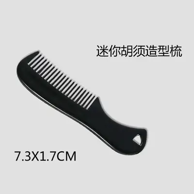 Cross-border mini hair comb for men women