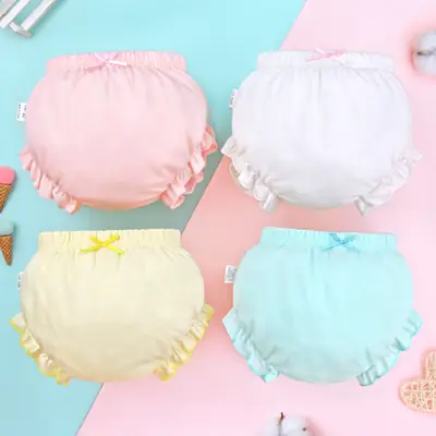 Wholesale Baby Girl Underwear Pure Cotton Diaper Pants A-Class