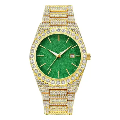 Men's Hip-hop Diamond Encrusted Quartz Watch