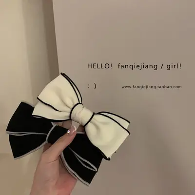 French Bow Hairpin Women Summer Headwear