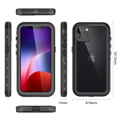 Waterproof Apple iPhone 13 Case with Durable Red Pepper Design