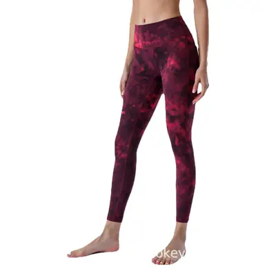 Tie-Dye High Waist Yoga Pants for Women