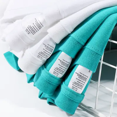 Men Long Sleeve Cotton T-Shirt Tiffany Blue Mint Green White