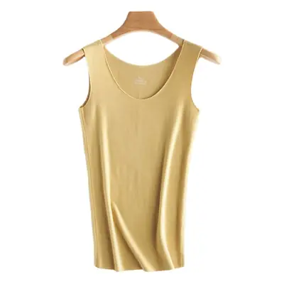 Women's Purple Thermal Sleeve Vest Slim Fit Round Neck