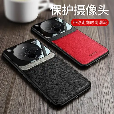 Oppo Reno15 Leather Protective Case Business Black