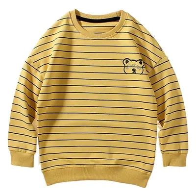 Kids Striped Sweatshirt Boys Autumn Wear