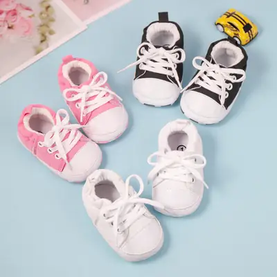 Toddler Shoes White Non-Slip Soft Sole