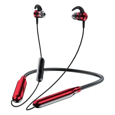 Wireless Neck Headset 100h Playtime Red Bluetooth