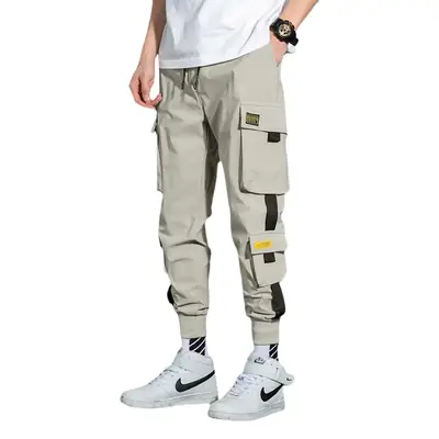 Men's Green Cargo Jogger Pants 2025 Spring Summer