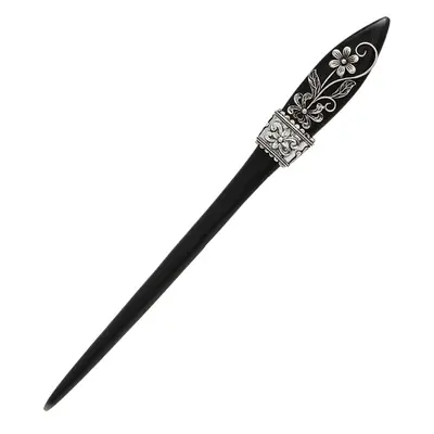 Ancient Hanfu Hairpin Ebony Silver Palace Style