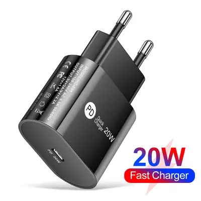 20WPD Fast Charging Travel Charger for Mobile Phone