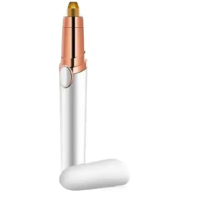 Electric Eyebrow Trimmer for Women Rose Gold Black