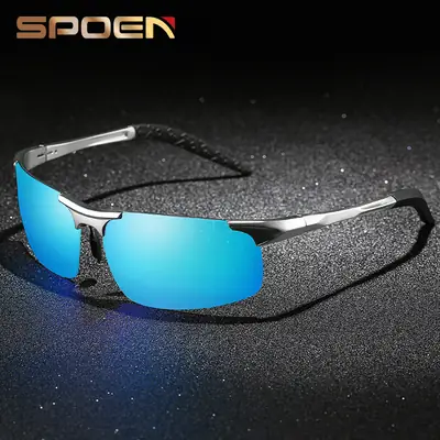 Men Polarized Aluminum Sunglasses Day Night European American