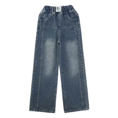 Girls Wide Leg Jeans Spring Autumn 2025