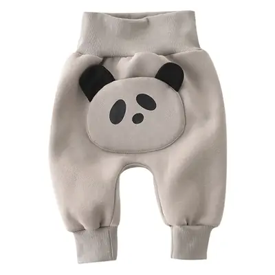 2024 Winter Striped Leggings for Kids High Waist