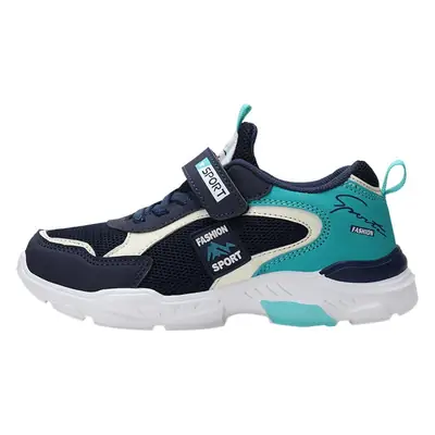 Kids Sports Shoes Blue Teal Mid School Casual
