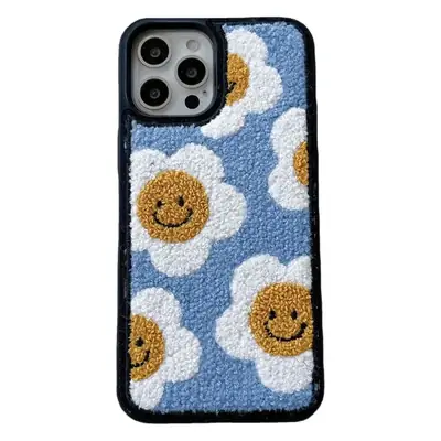 Autumn Winter Plush Sunflower iPhone 17 Pro Max Case